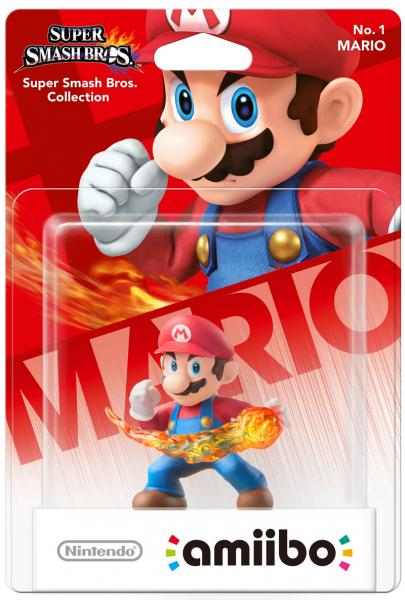 Amiibo Figurine - Mario (No 1) (Super Smash Collection)