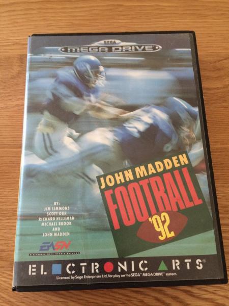 John Madden Football 92