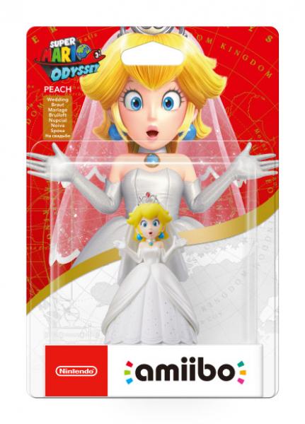 Amiibo Figurine - Peach Wedding (Super Mario Collection)