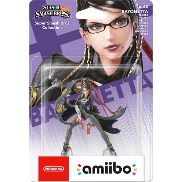 Amiibo Figurine - Bayonetta (PL2) (No 62) (Super Smash Collection)