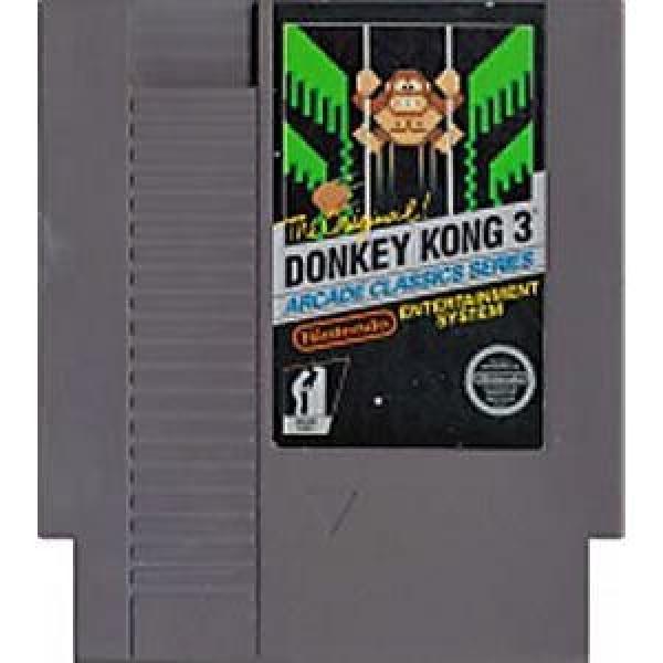 Donkey Kong 3: Arcade Classic Series - GBR (OBS, Fungerar ej på vanlig svensk NES)