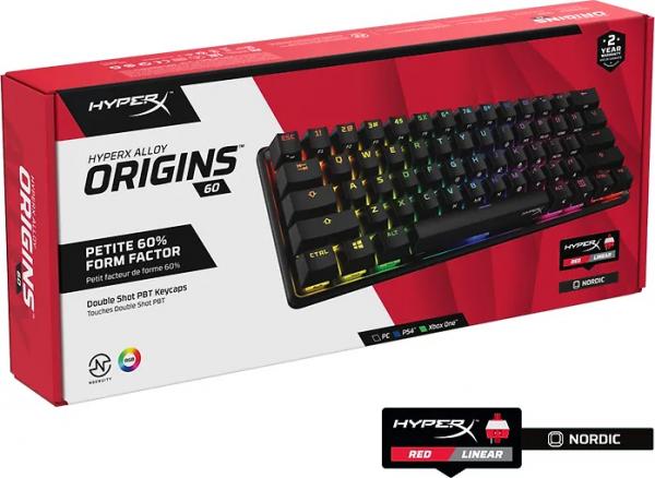 HyperX Alloy Origins 60 - Gaming Tangentbord