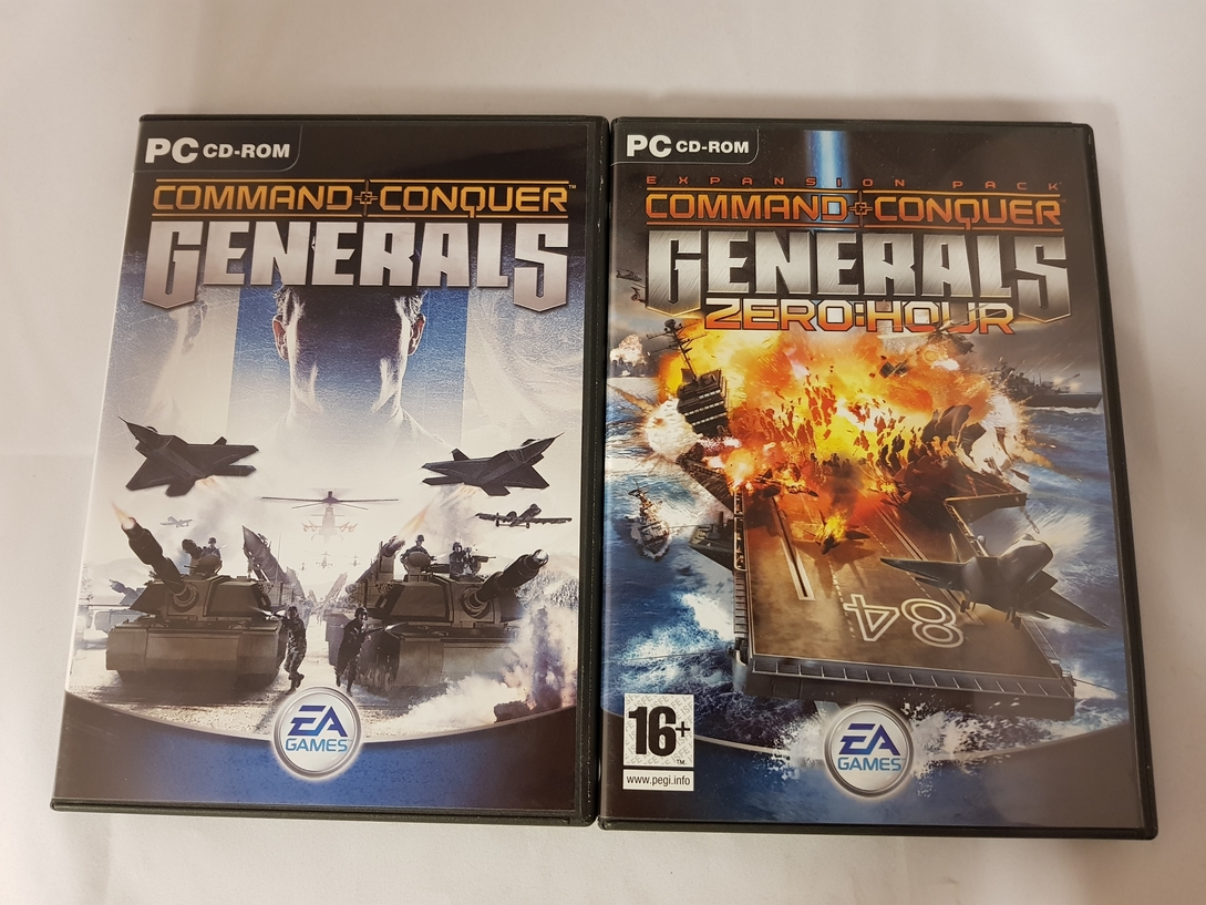 Retrospelbutiken.se - Command & Conquer Generals med Zero Hour ...