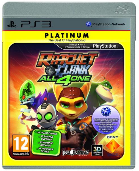 Ratchet & Clank: All 4 One - Platinum