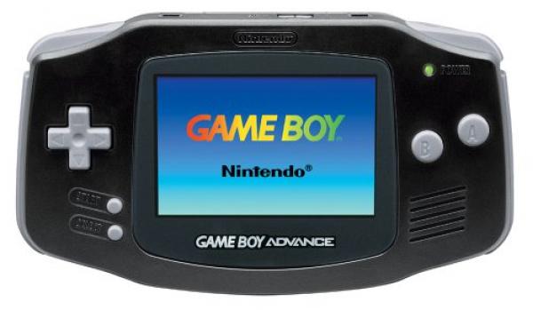 Gameboy Advance Basenhet Svart