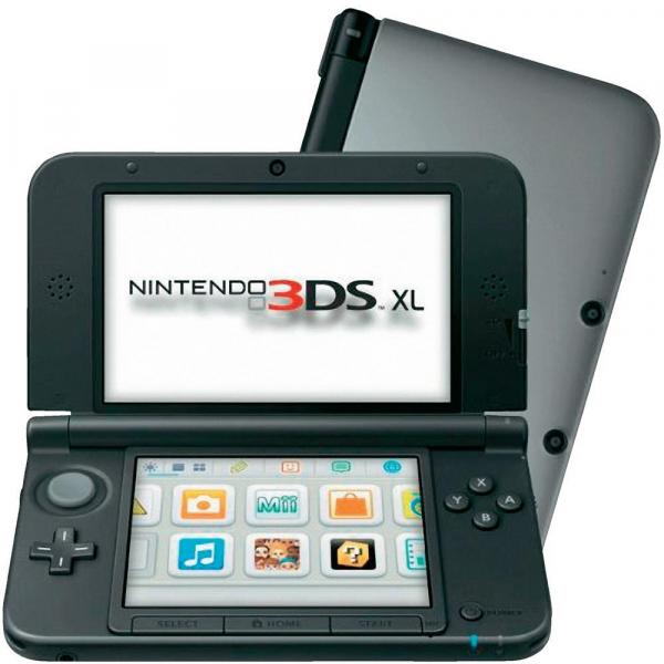 Nintendo 3DS XL basenhet - Silver Black