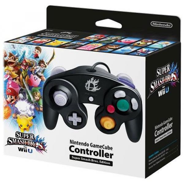 WiiU GameCube Controller - Super Smash Bros Edition - Black