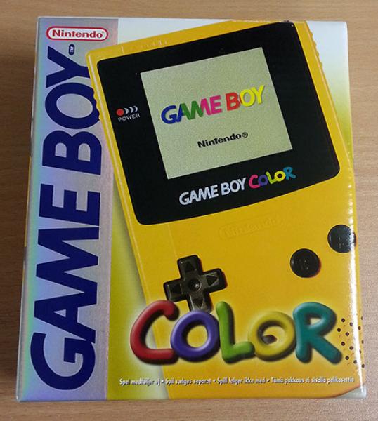 Gameboy Color Basenhet - Gul