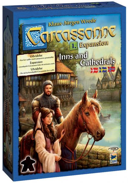 Carcassonne: Exp1 Inns & Cathedrals (Svensk version)