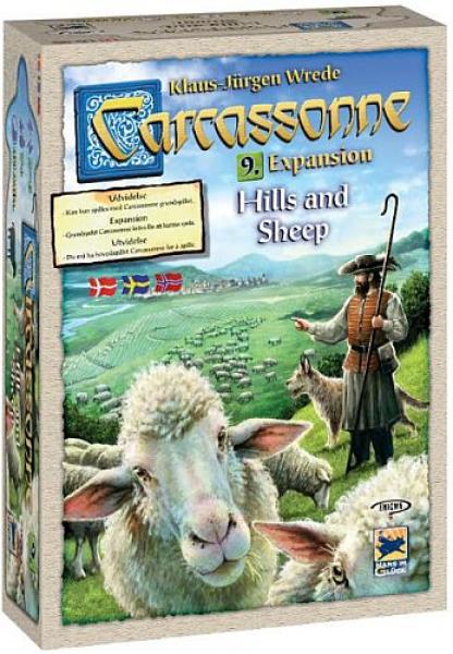 Carcassonne: Exp9 Hills & Sheep (Svensk version)