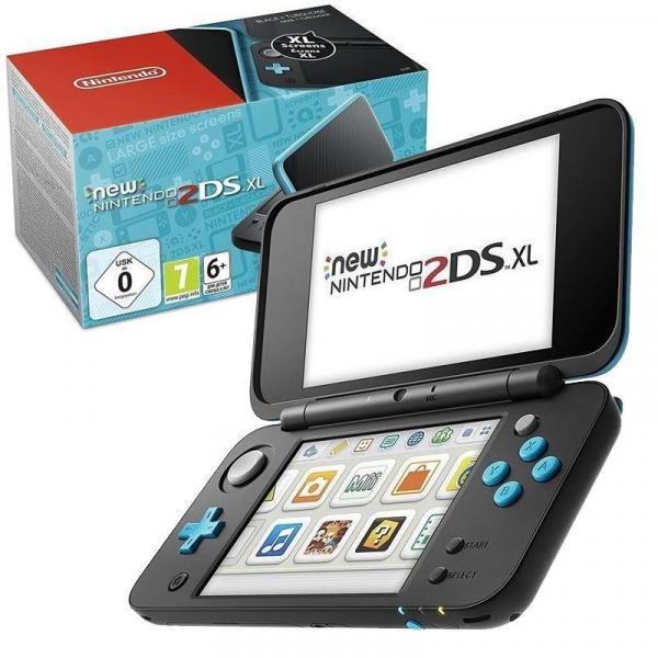 New Nintendo 2DS XL Basenhet  - Turquoise & Black