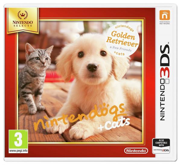 Nintendogs + Cats: Golden Retriever - Selects