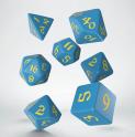Tärningsset - Classic Runic Blue & yellow (SCLR2E)