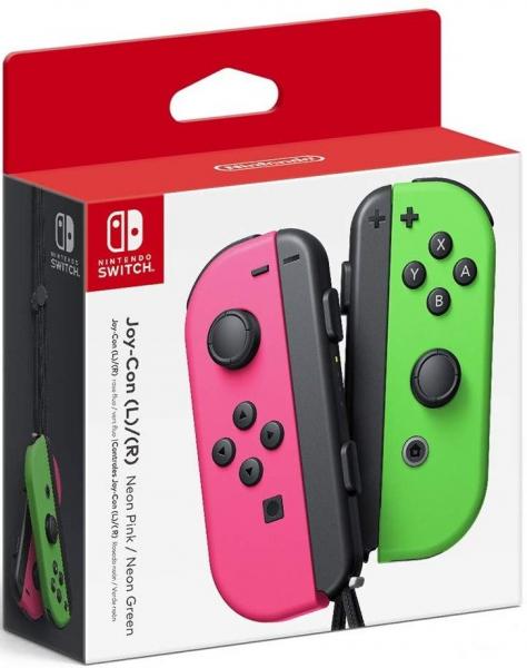 Nintendo Switch Joy-Cons Par - Neon Green, Neon Pink