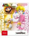 Amiibo Figurine - Cat Mario & Cat Peach