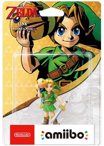 Amiibo Figurine - Link - Majoras Mask (Zelda Collection) (Kantstött)