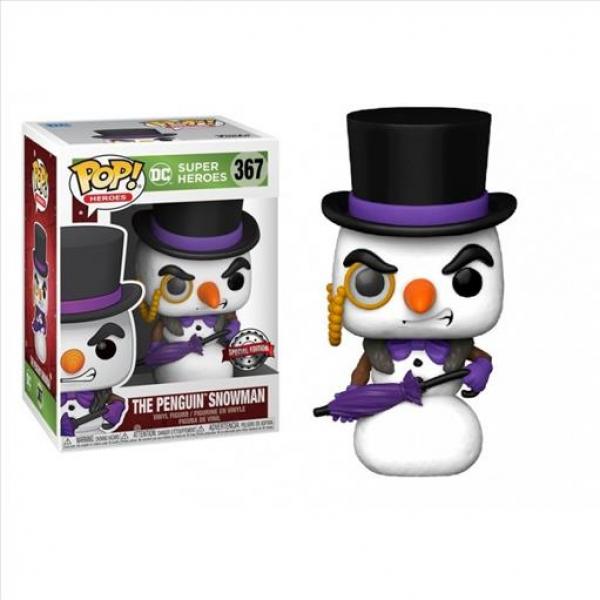 Funko POP! DC Holiday - Penguin Snowman (Kantstött)