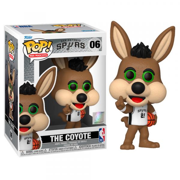 Funko POP! NBA Mascots: San Antonio - The Coyote (Kantstött)