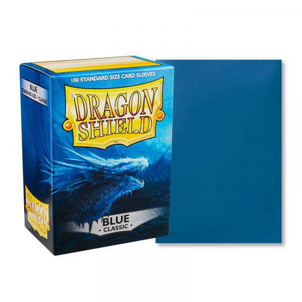 Plastfickor - Dragon Shield - Classic Blue (100 st, 63x88mm)