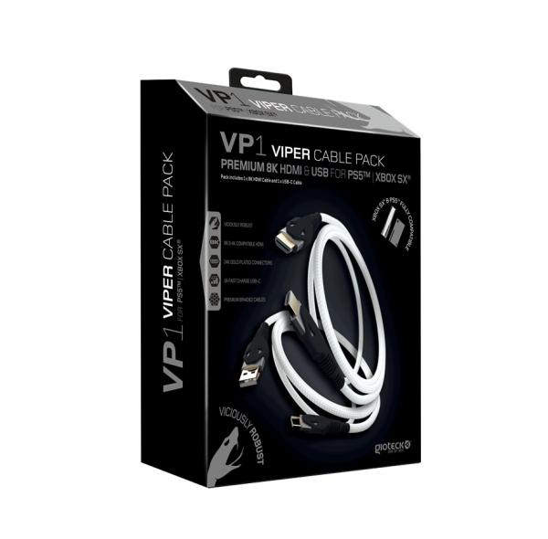 Gioteck Premium Viper VP1 Cable Pack Universal
