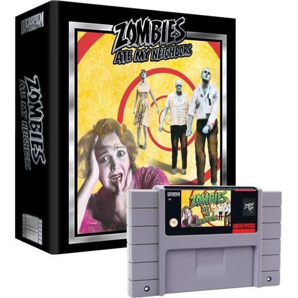 Zombies Ate My Neighbors Collectors Edition Grey Cart (Limited Run Games) – Super Nintendo