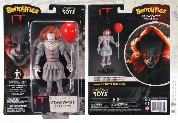 BendyFigs The Noble Collection IT Pennywise