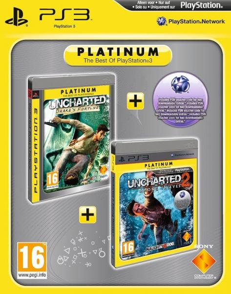 Uncharted: Drakes Fortune & Uncharted 2: Among Thieves - Platinum Double Pack
