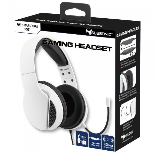Gaming Headset Subsonic - Pure White