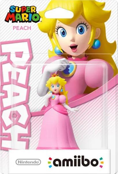 Amiibo Figurine - Peach (Super Mario Collection) (Kantstött)