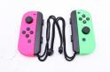 Nintendo Switch Joycons - neon green and neon pink