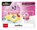 Amiibo Figurine - Kirby Air Riders - Kirby + Warp Star (Kantstött box)