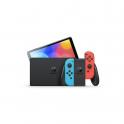 Nintendo Switch Basenhet OLED Model med Blå/Röd Joy-Con