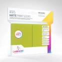 Gamegenic Matte Prime Sleeves Lime