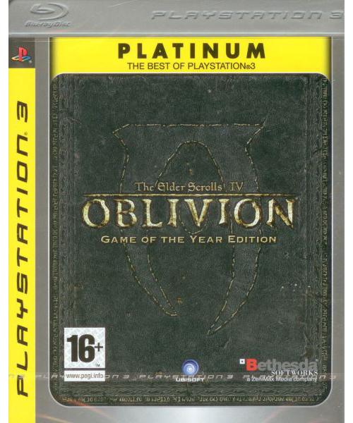 Elder Scrolls IV: Oblivion - Game Of The Year Edition Platinum