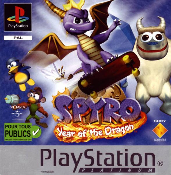 Spyro: Year of the Dragon - Platinum